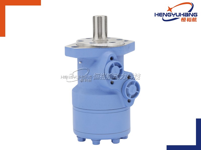 HENGYUHANG shaft distribution hydraulic motor  BM2 two-hole rhombus (25~490cm³/rev)