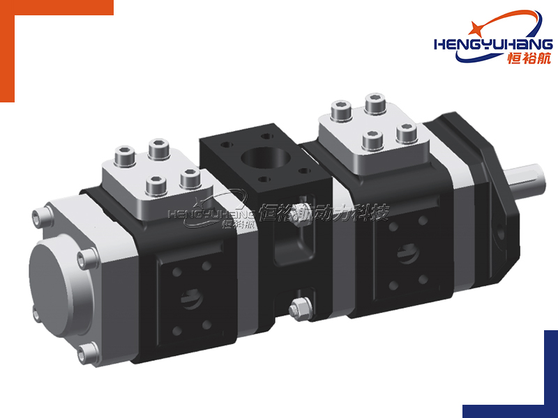 Internal meshing Gear Pump, Group 3PHF+3PHF(24.8~63.1cm³/rev.)