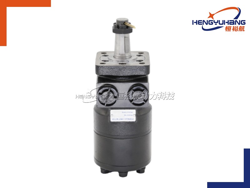 HENGYUHANG shaft distribution hydraulic motor BM2 4-hole square(25~490cm³/rev)