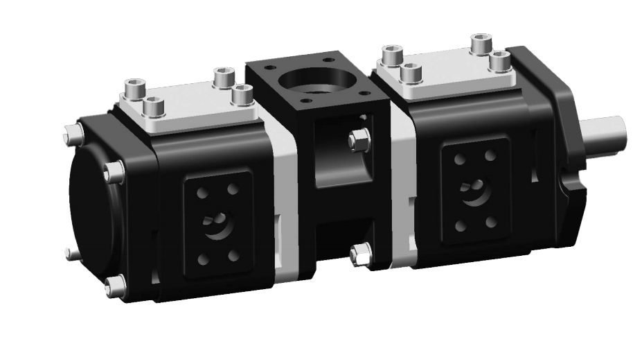 Internal meshing Gear Pump, Group 5PHF+5PHF(80~160cm³/rev.)