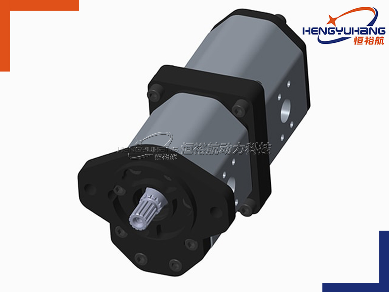 Tandem Gear Pump, Group 3PDF + Group 3PDF (3~71cm³/rev.)