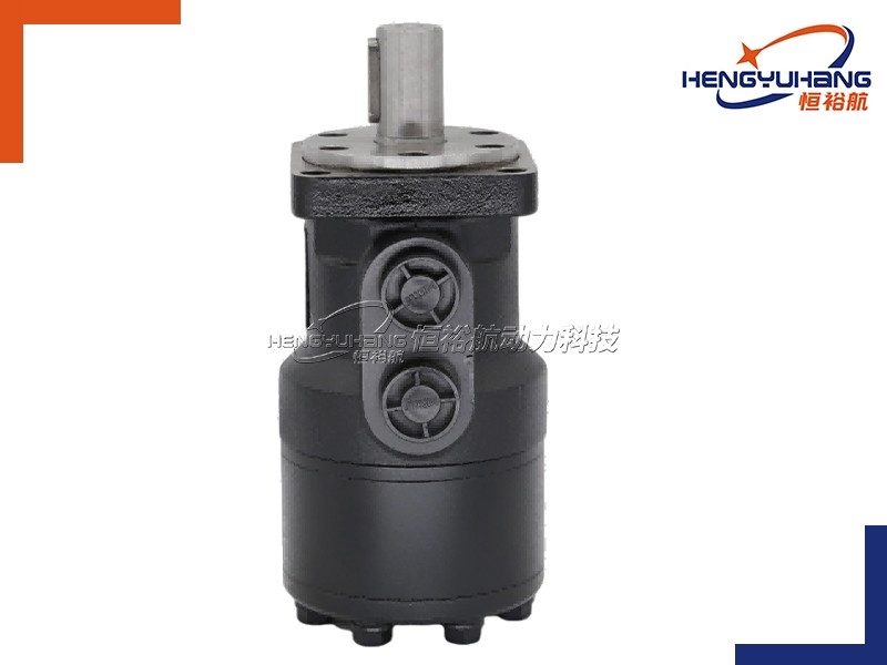 HENGYUHANG shaft distribution hydraulic motor BM2 4-hole square (25~490cm³/rev)
