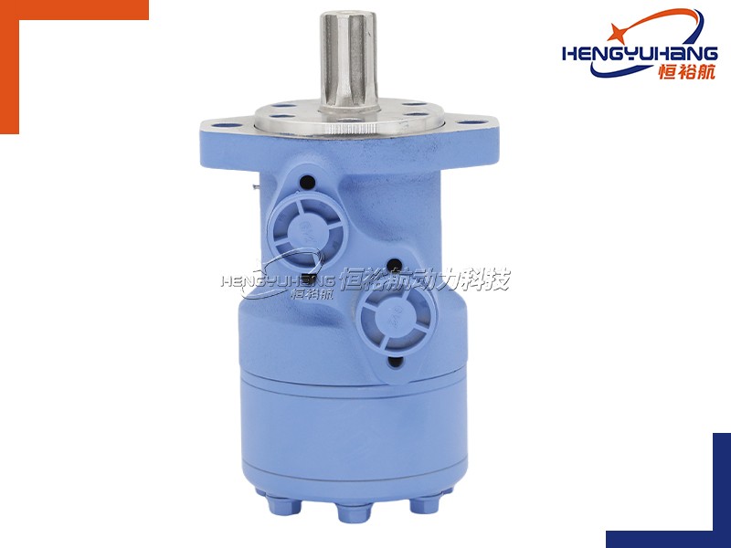 HENGYUHANG shaft distribution hydraulic motor BM2 2 Hole flange(25~490cm³/rev)