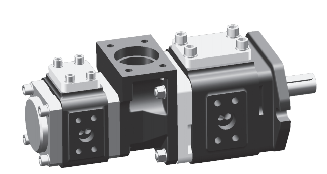 Internal meshing Gear Pump, Group 5PHF+4PHF(80~160cm³/rev.)