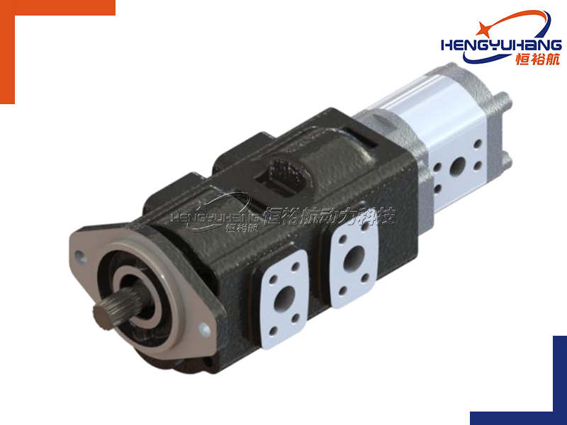 Cast iron External Gear Pump, Group 3PTF multi-pump combination(20~71cm³/rev.)