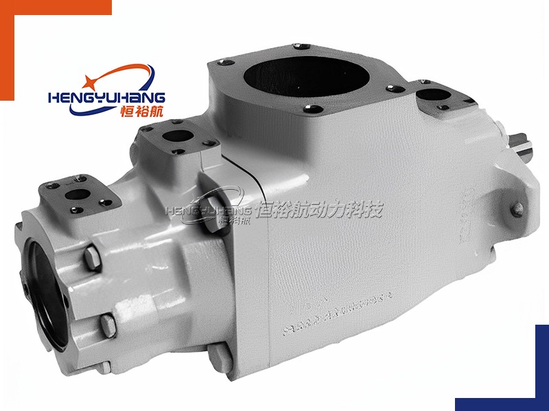 T6DCCR T6EDCR Series Tail-driven Threeleafed vane pump