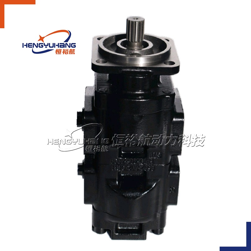 Parker Hannifin 6111153M92 Massey Ferguson Terex Twin Hydraulic Pumps 37 + 37 CC