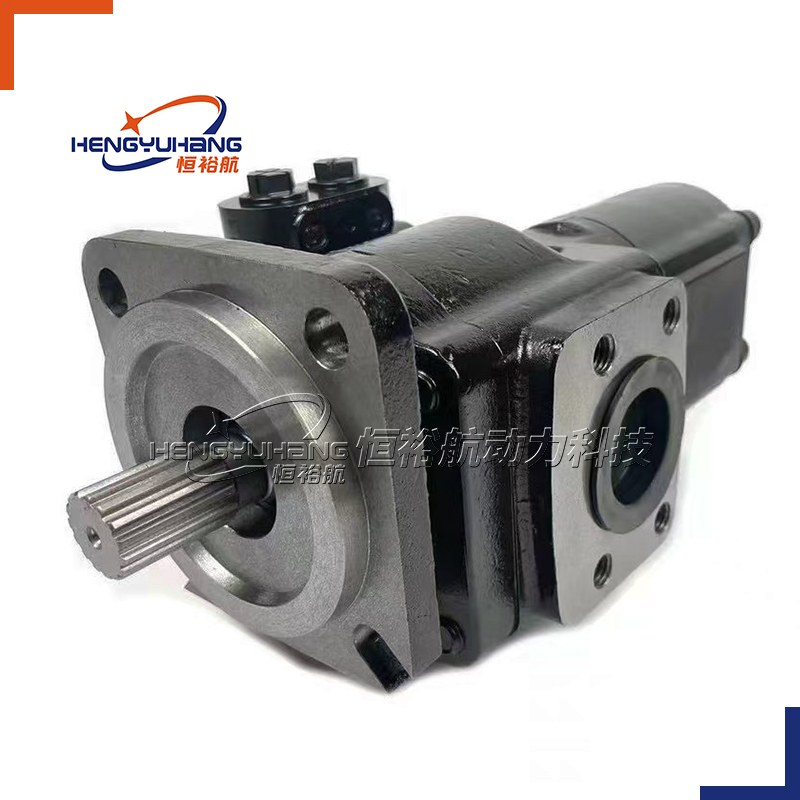 Parker JCB 332/E6671 hydraulic pumps 45+16 CC/REV