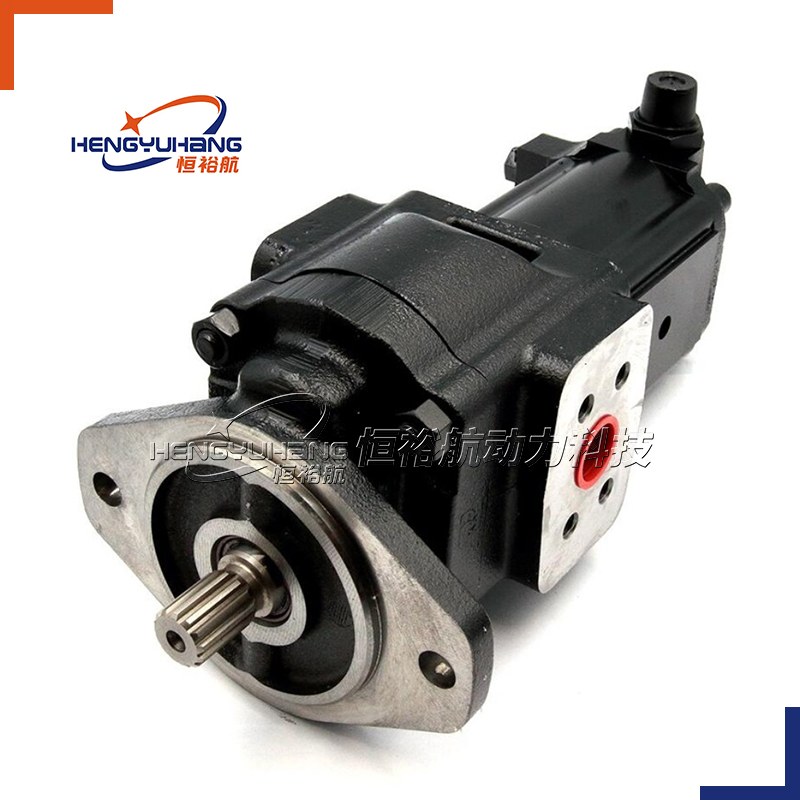 Parker Hannifin 209366 6705K Manitou Twin Hydraulic Pumps 41 + 28 CC