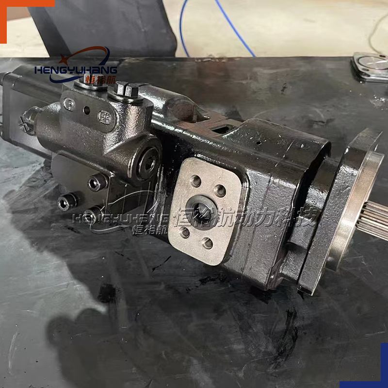 Parker 7029120007 JCB Hydraulic Gear Pump 41 + 26 CC/REV