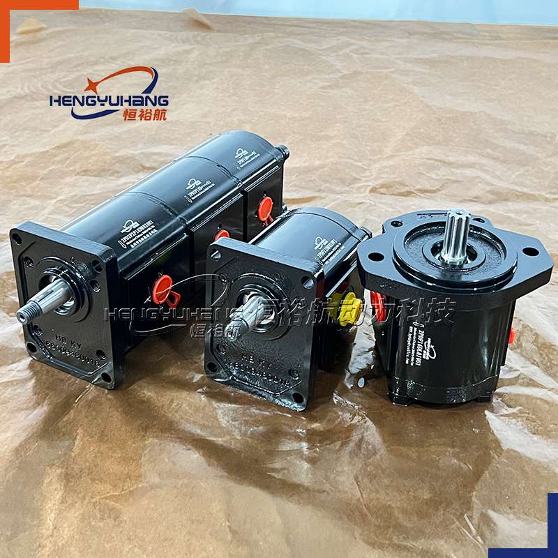 HENGYUHANG Chinese Hydraulic Pumps 2PD2F2F Is an Alternative to ROQUET Three-pump 1LM27-27-16DE10B High-pressure Gear Pump