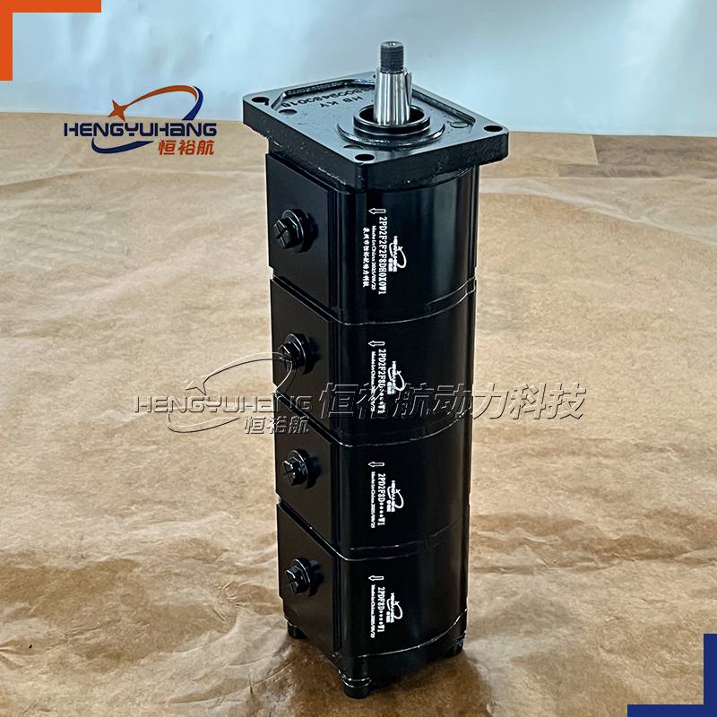 HENGYUHANG Chinese Hydraulic Pumps 2PD2F2F Is an Alternative to ROQUET Three-pump 1LM27-27-16DE10B High-pressure Gear Pump