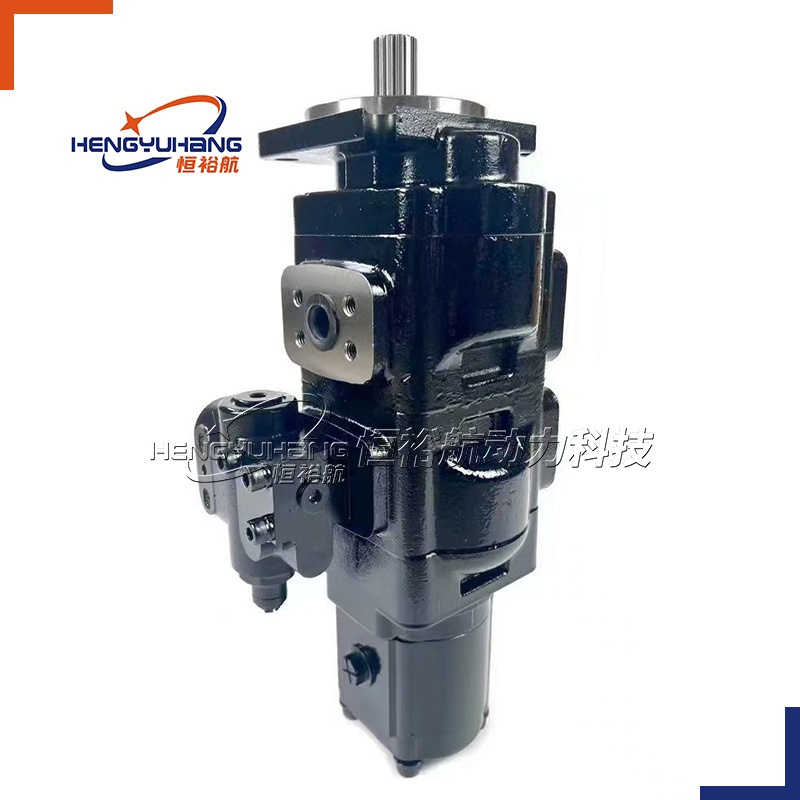 Parker JCB 20/925355 Triple Hydraulic Gear Pump 36+19+16CC/REV