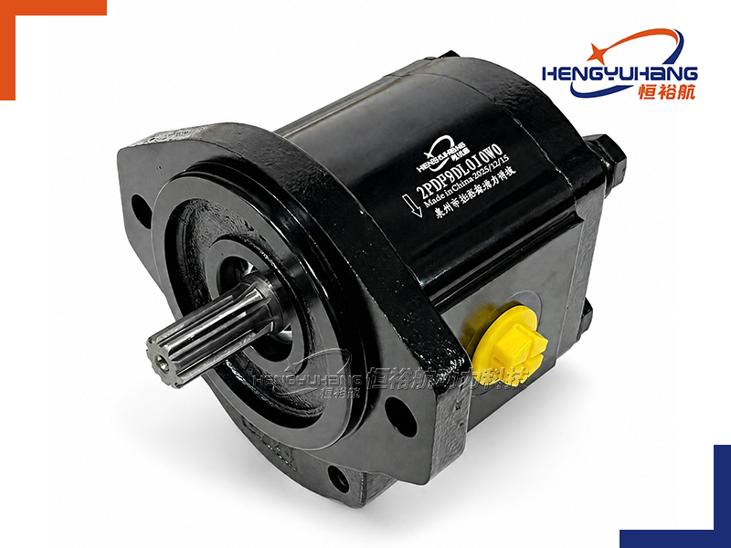 External Hydraulic Gear Pump 2PDF SAE A 2-Bolt Oval Flange Series