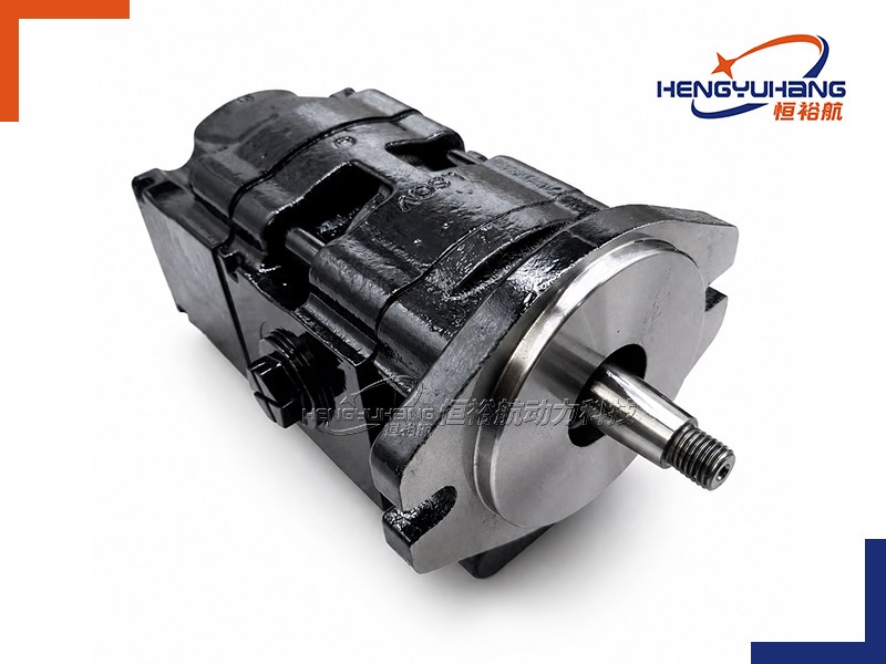 Tandem Cast Iron Hydraulic Gear Pump 2PT2F+2PTF SAE A 2-Bolt 
