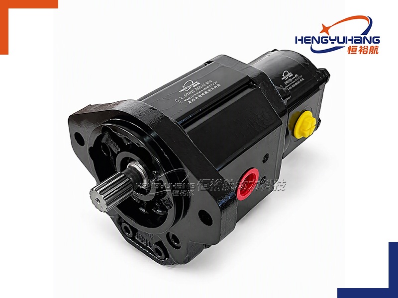 Tandem Hydraulic Gear Pump 3PD2F+2PDF SAE B 2-Bolt Series