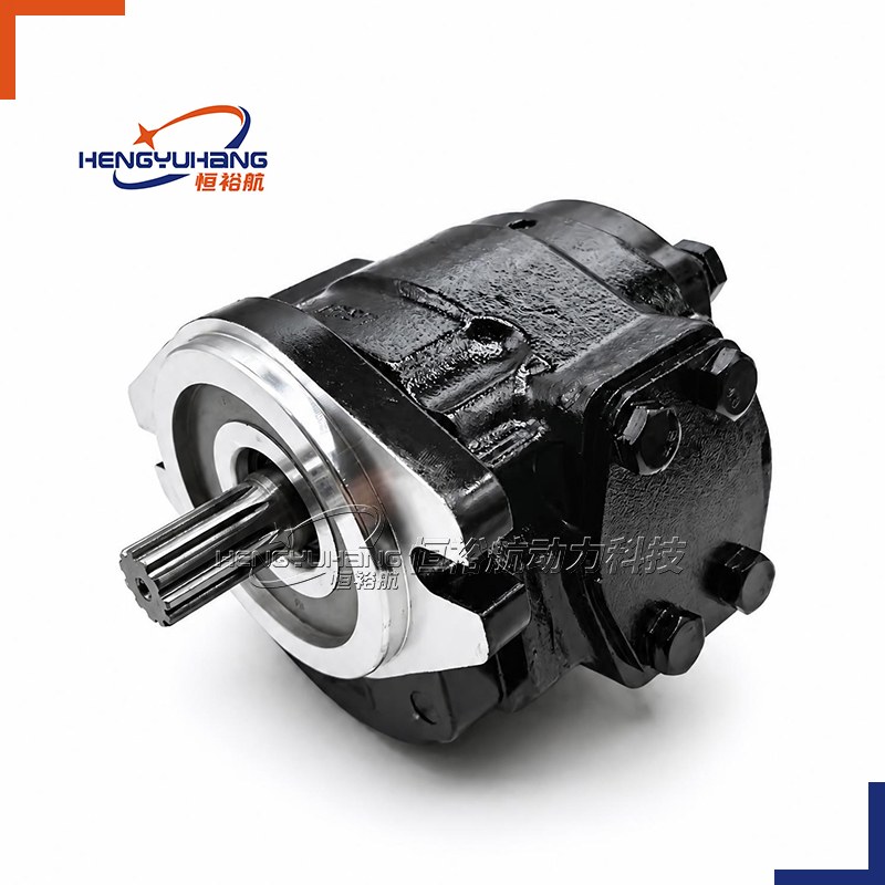 Cast iron Hydraulic Gear Pump 2PTF SAE A 2-Bolt Oval Flange Series