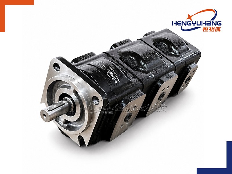 Tandem Cast Iron Hydraulic Gear Pump 4PT4F+4PTF SAE B 4-Bolt Series