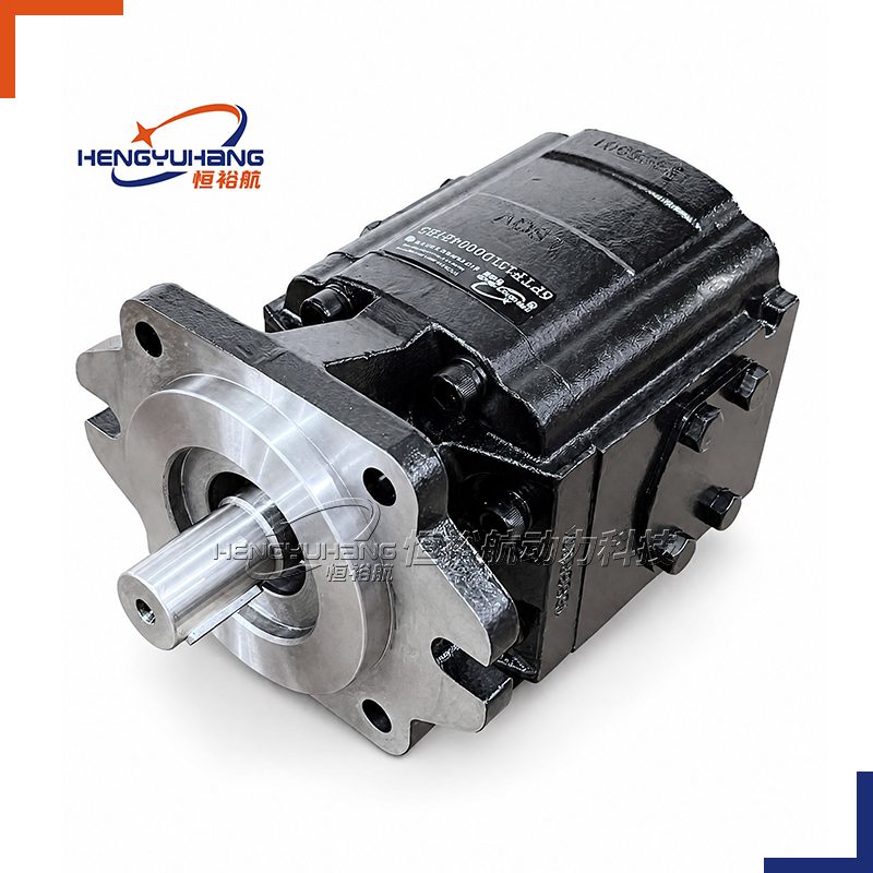 Cast iron Hydraulic Gear Pump 6PTF SAE B 2/4-Bolt 