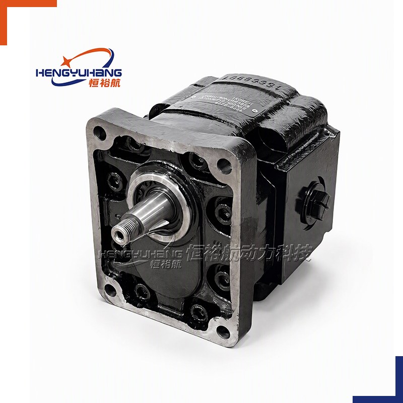 Cast iron Hydraulic gear pump 4PTF 4-Hole Rectangular Series