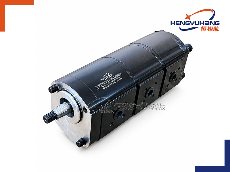 Tandem Hydraulic Gear Pump 2PD2F+2PDF European Diamond Flange Series