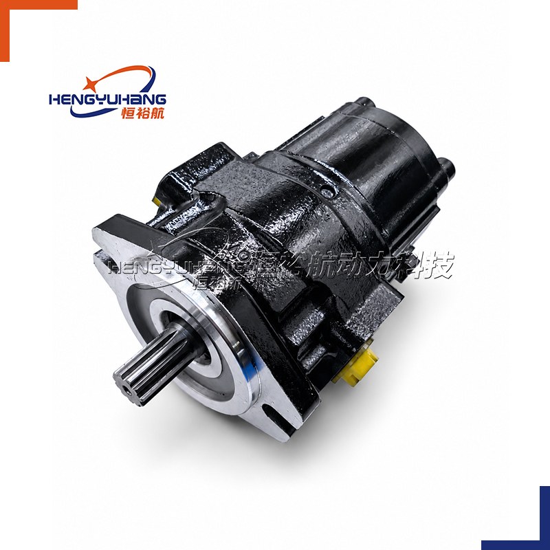 Tandem Cast Iron Hydraulic Gear Pump 2PT2F+2PDF SAE A 2-Bolt 