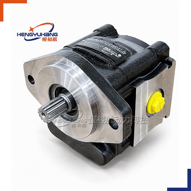 Cast iron Hydraulic Gear Pump 4PTF SAE A 2-Bolt Oval Flange Series