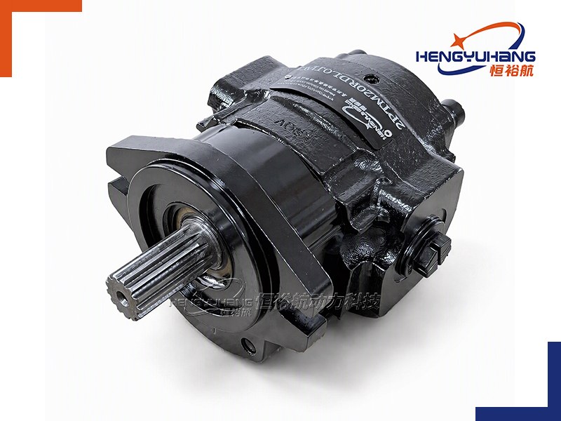 Cast iron Hydraulic Gear Pump 2PTF SAE A 2-Bolt Oval Flange Series