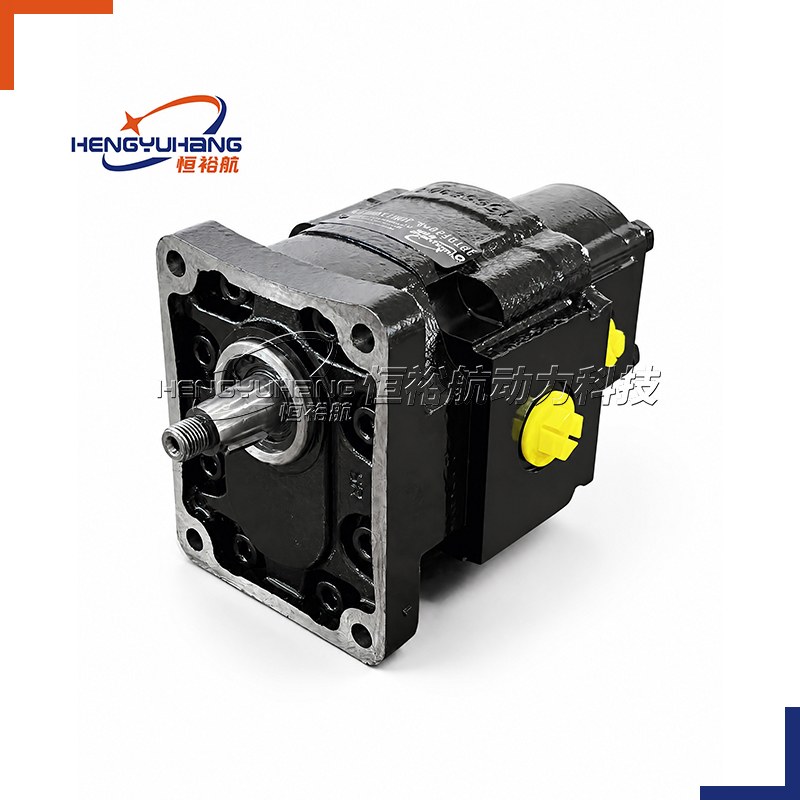 Tandem Cast Iron Hydraulic Gear Pump 3PT2F+2PDF 4 Bolt Rectangular