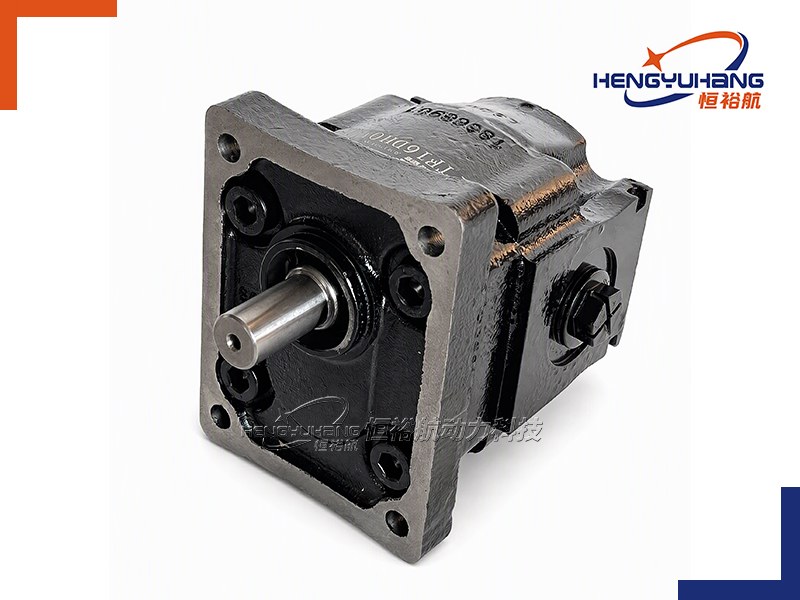 Cast iron Hydraulic Gear Pump 2PTF 4-Hole Rectangular Series 
