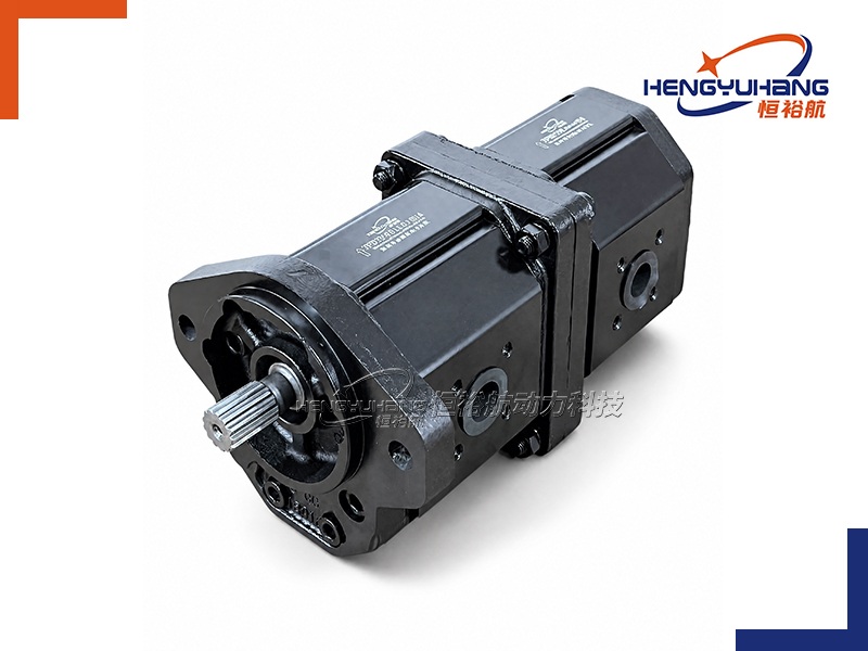 Tandem Hydraulic Gear Pump 3PD3F+3PDF SAE B 2-Bolt