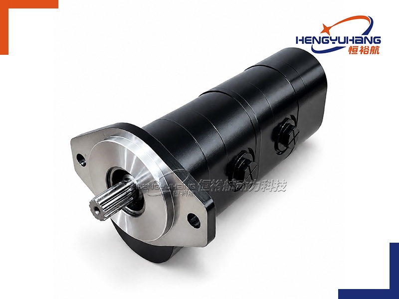 Tandem Cast Iron Hydraulic Gear Pump 6PT6F+6PTF SAE C 2-Bolt Series