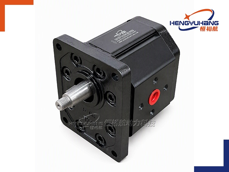 External Hydraulic Gear Pump 3PDF 4-hole rectangular series