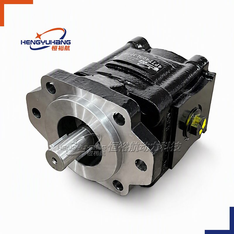Cast iron Hydraulic Gear Pump 4PTF SAE B 2/4-Bolt
