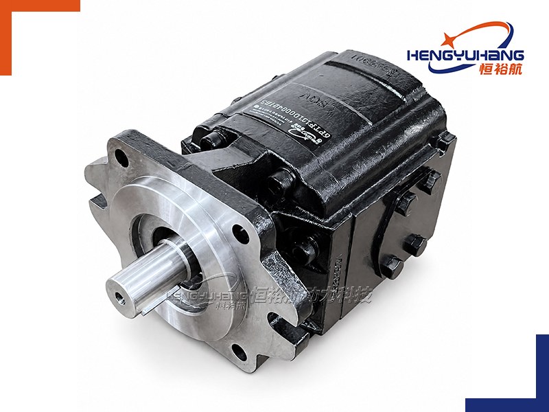 Cast iron Hydraulic Gear Pump 6PTF SAE C 2/4-Bolt 