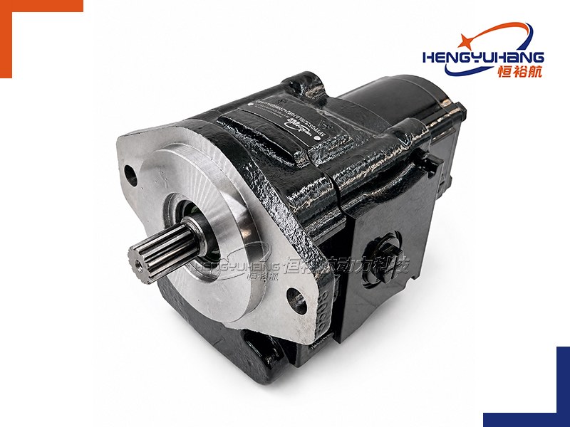 Tandem Cast Iron Hydraulic Gear Pump 3PT2F+2PDF SAE B 2-Bolt